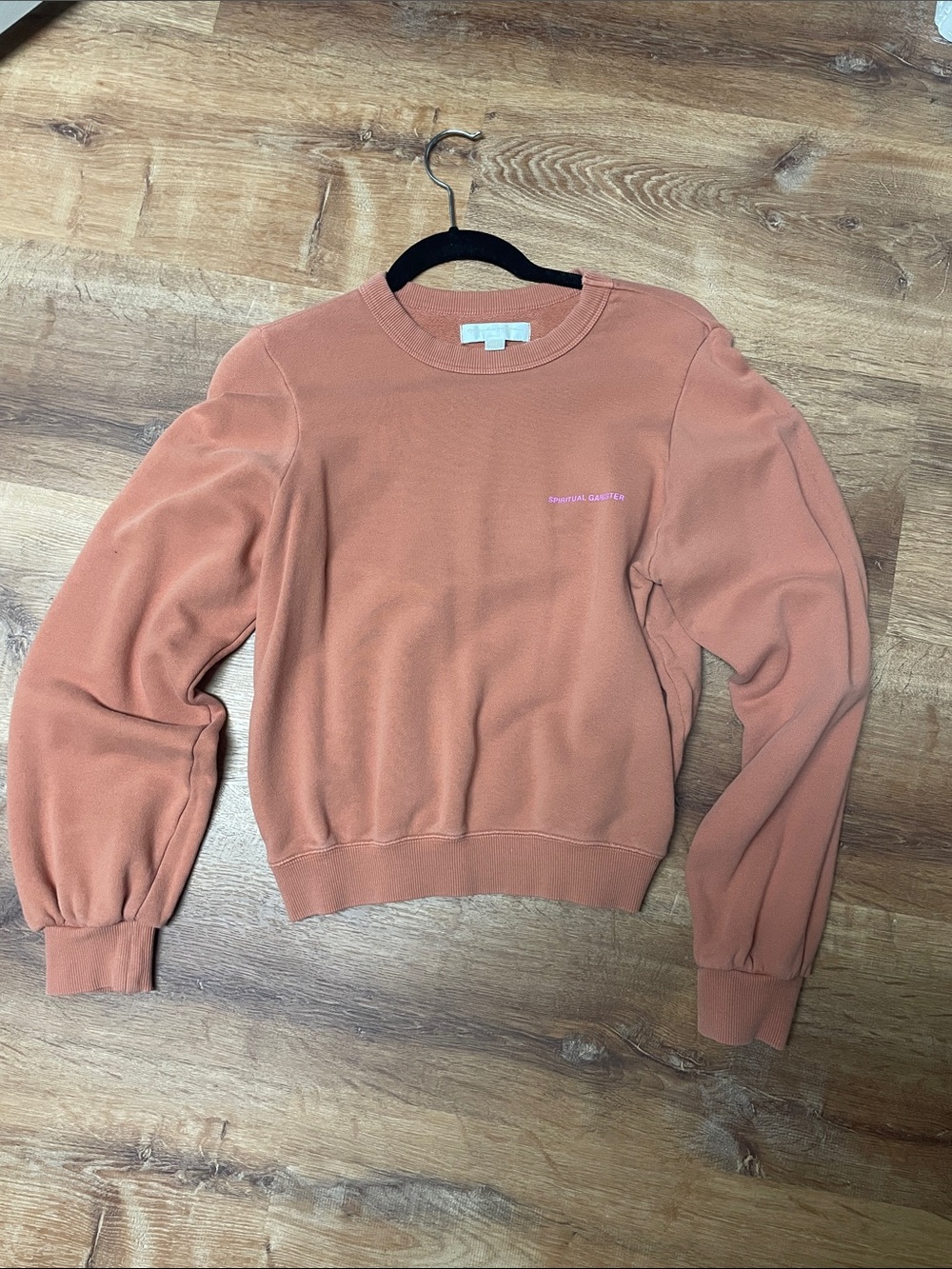 Spiritual Gangster Terracotta Crewneck Sweatshirt